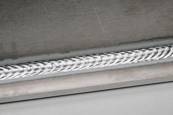 Aluminium MIG weld